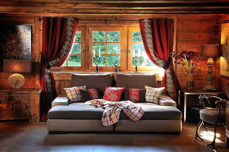 Charlélie couture au grand bornand pour vos travaux de décoration d'intérieur de chalet et d'appartement